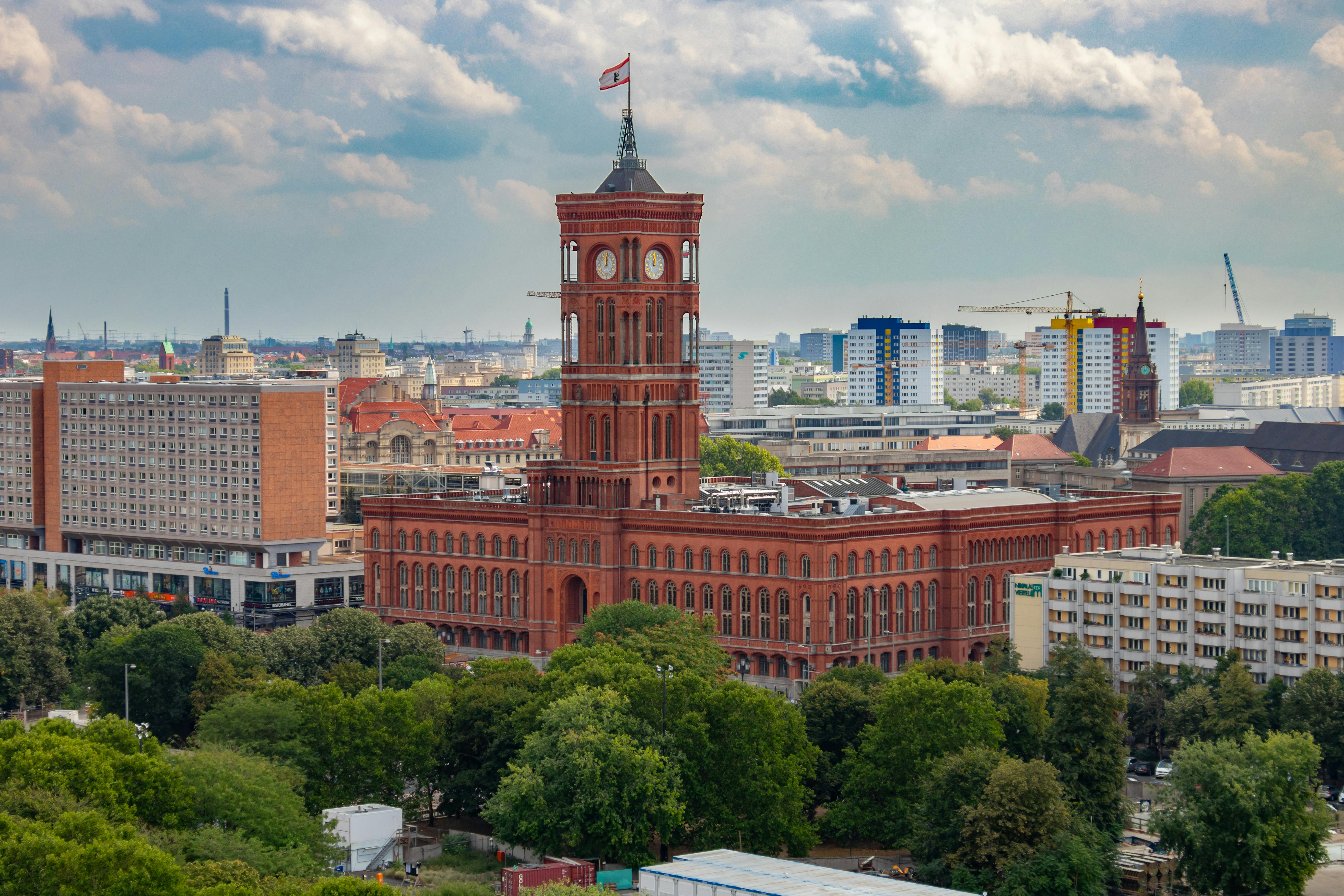 Berlin cityscape and landmarks